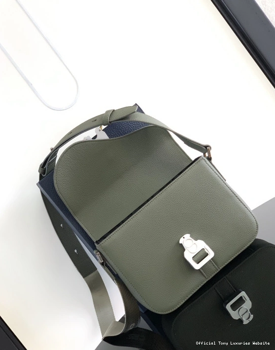 Tony Luxuries SADDLE diro MESSENGER BAG-23*18*6CM 0716